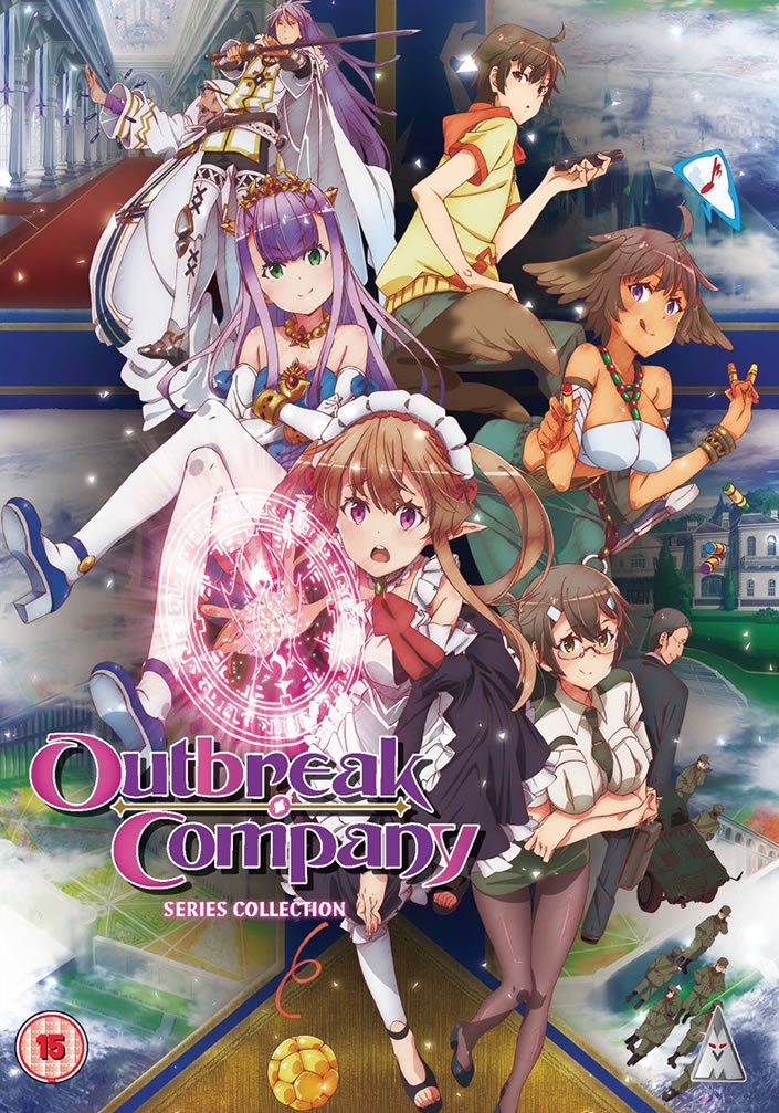 【中古】【非常に良い】アウトブレイク・カンパニー コンプリート DVD-BOX (全12話 300分) OBC 萌える侵略者 榊一郎 アニメ [DVD] [Import] [PAL 再生環境をご確認ください パソコン又は
