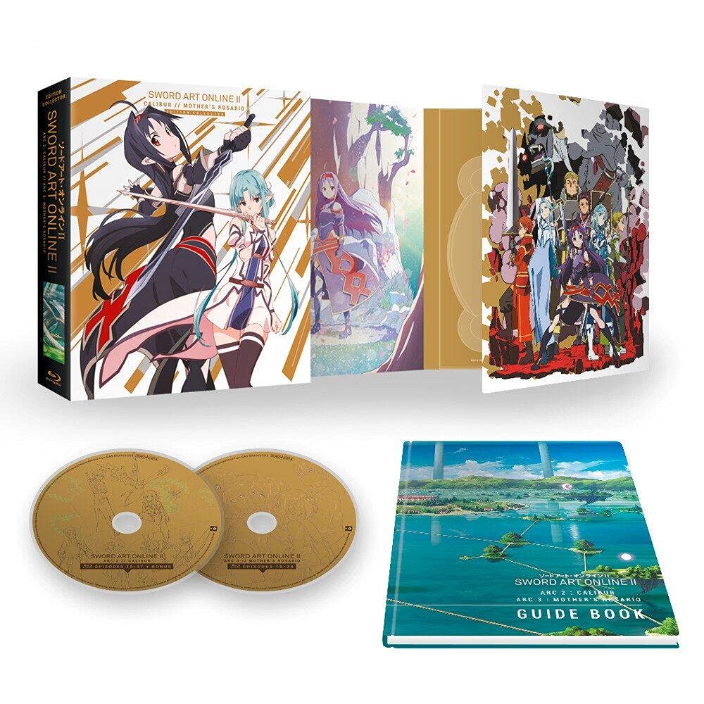 【中古】【非常に良い】ソードアート・オンライン 第2期「キャリバー編」&「マザーズ・ロザリオ編」[Blu-ray] (2/2) (全10話 300分) (海外import)