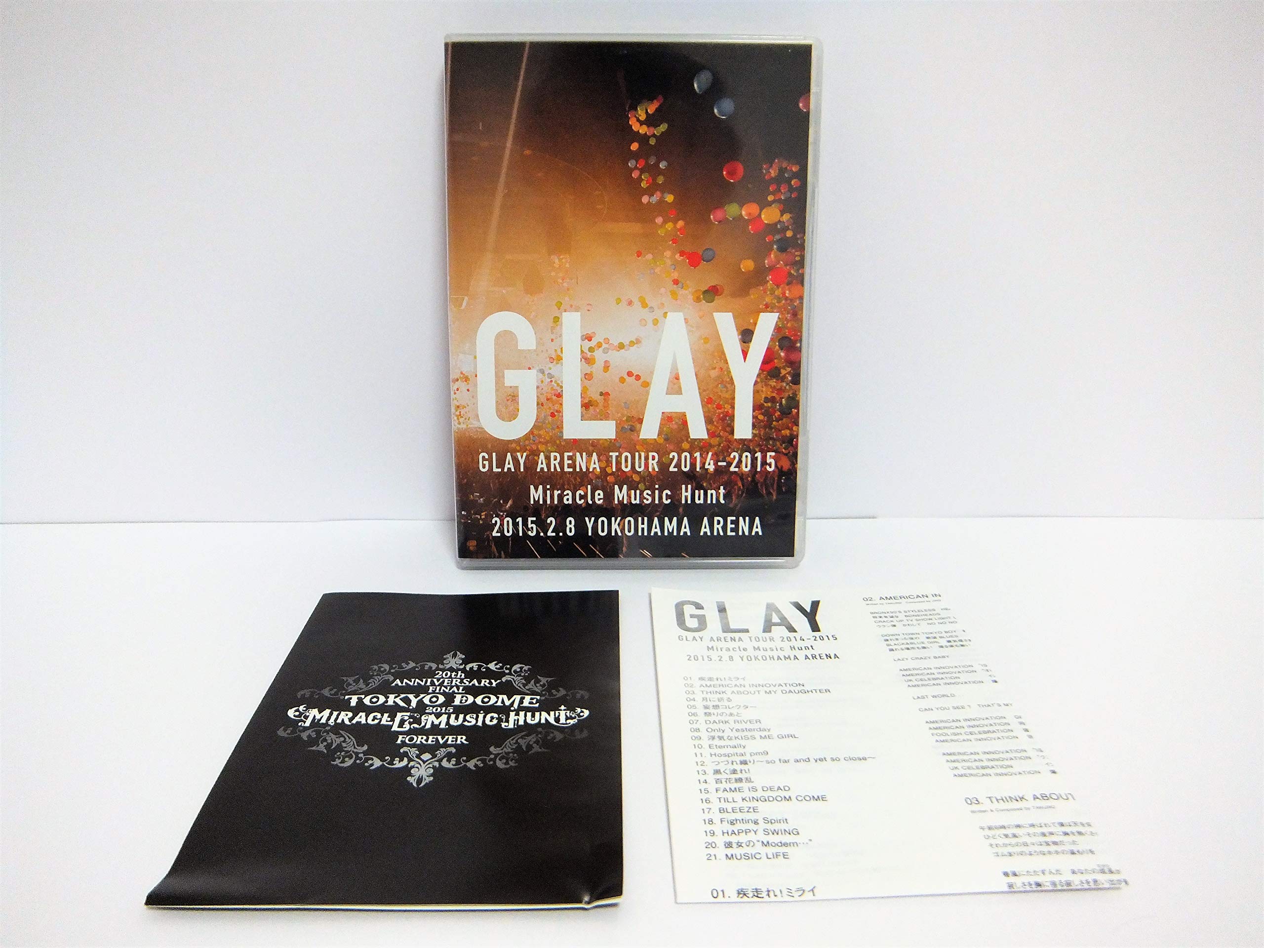 【中古】【非常に良い】20th Anniversary Final GLAY in TOKYO DOME 2015 Miracle Music Hunt Forever[DVD-SPECIAL BOX-]