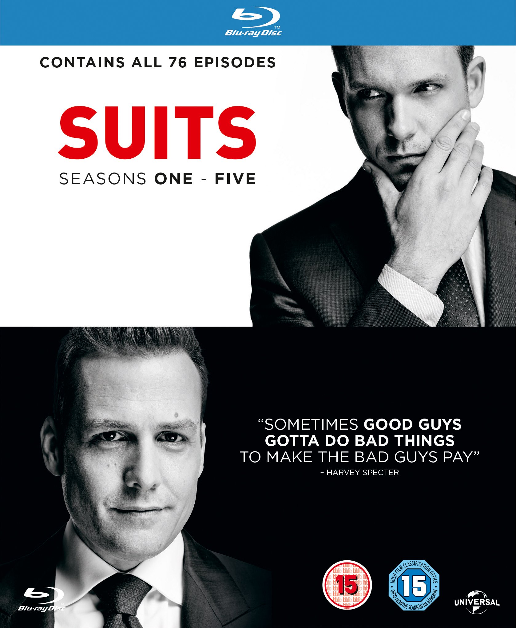 【中古】【非常に良い】Suits - Season 1-5 [Blu-ray]｜ドリエムコーポレーション