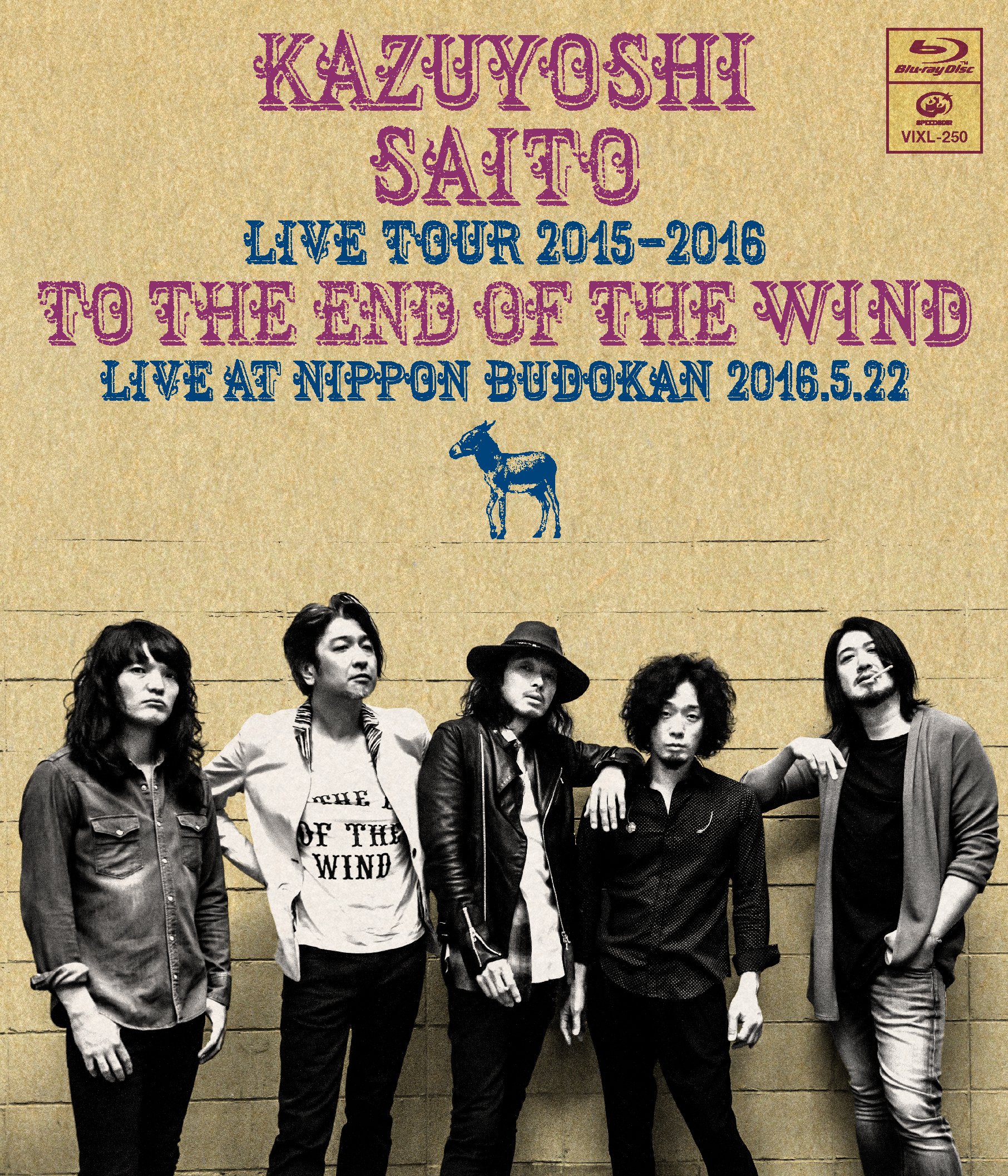 【中古】【非常に良い】KAZUYOSHI SAITO LIVE TOUR 2015-2016風の果てまでLive at 日本武道館 2016.5.22 [Blu-ray]