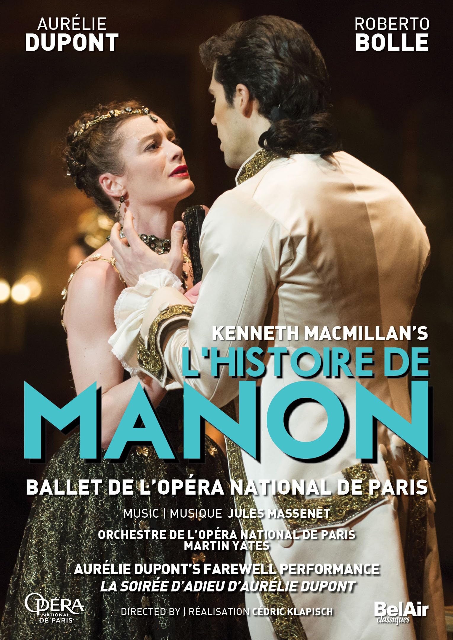 【中古】【非常に良い】Kenneth MacMillans Lhistoire de Manon [DVD]