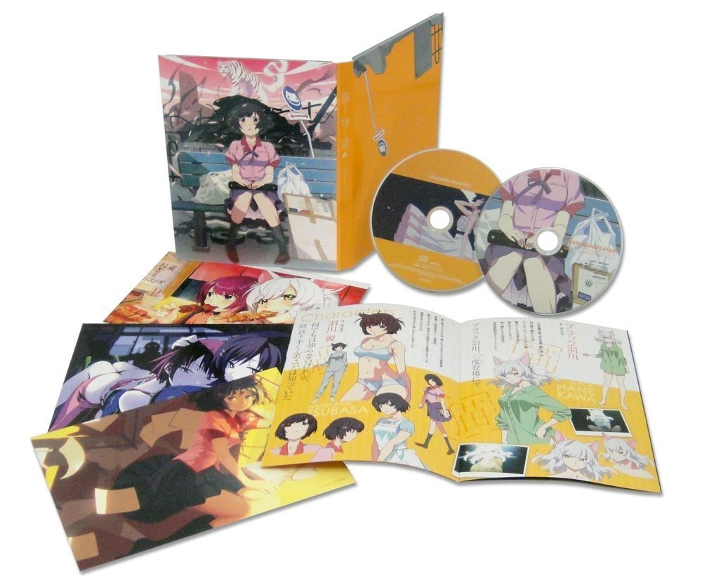 【中古】【非常に良い】物語シリーズ　セカンドシーズン　猫物語 白、傾物語、囮物語、鬼物語、恋物語、花物語　完全生産限定版全12巻セット [マーケットプレイスBlu-rayセット商品]