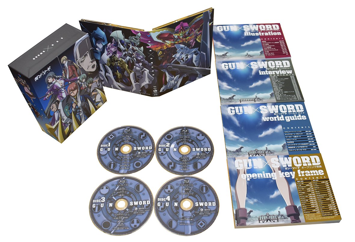 【中古】【非常に良い】TVアニメ「ガン×ソード」Blu-ray BOX (完全限定盤)