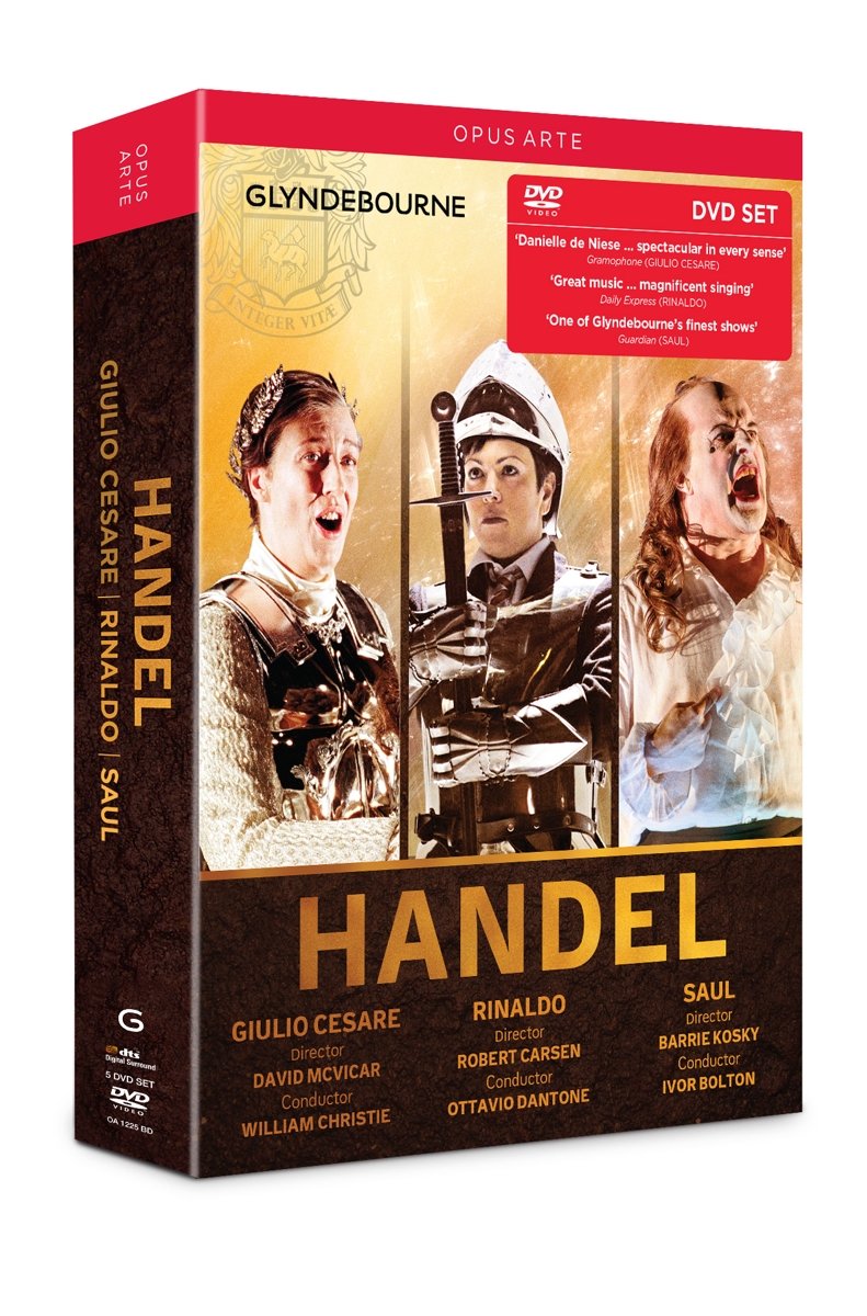 【中古】【非常に良い】Handel: Giulio Cesare Rinaldo Saul
