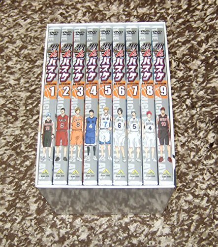 【中古】【非常に良い】DVD 黒子のバスケ 3rd SEASON 特装限定版 全9巻セット収納BOX