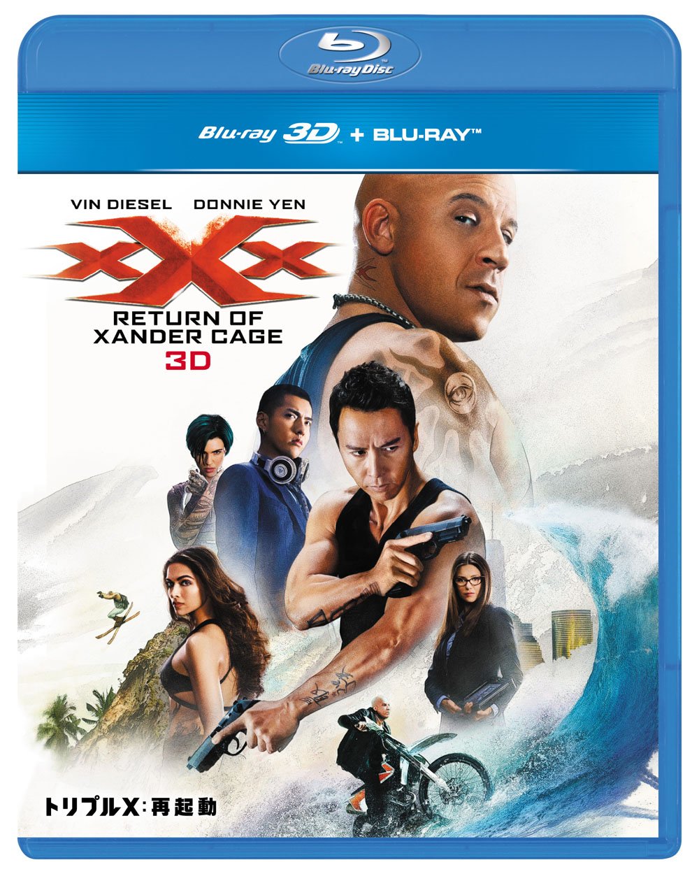 【中古】【非常に良い】トリプルX:再起動 3Dブルーレイ+ブルーレイセット [Blu-ray]｜ドリエムコーポレーション