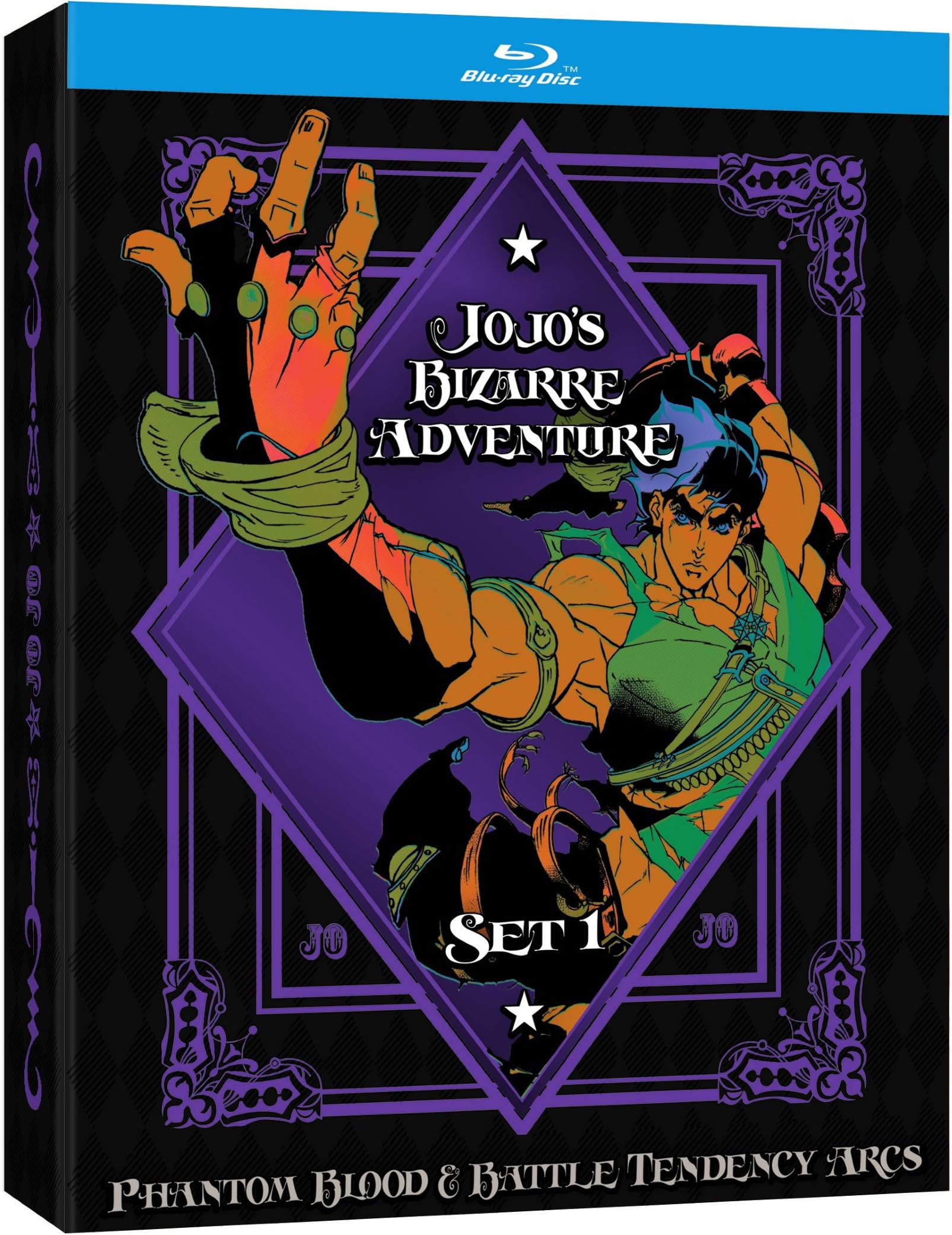 【中古】【非常に良い】JoJos Bizarre Adventure Set 1: Phantom Blood and Battle Tendency (Limited Edition) (BD) [Blu-ray]｜ドリエムコーポレーション