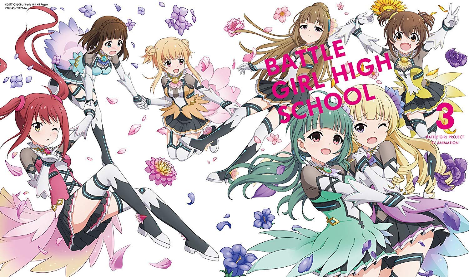 【中古】【非常に良い】TVアニメ「バトルガール ハイスクール」Blu-ray DISC & CD BOX 第3巻