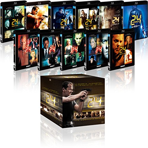 【中古】【非常に良い】24 -TWENTY FOUR- コンプリート ブルーレイBOX (「24 -TWENTY FOUR- レガシー」付) [Blu-ray]｜ドリエムコーポレーション