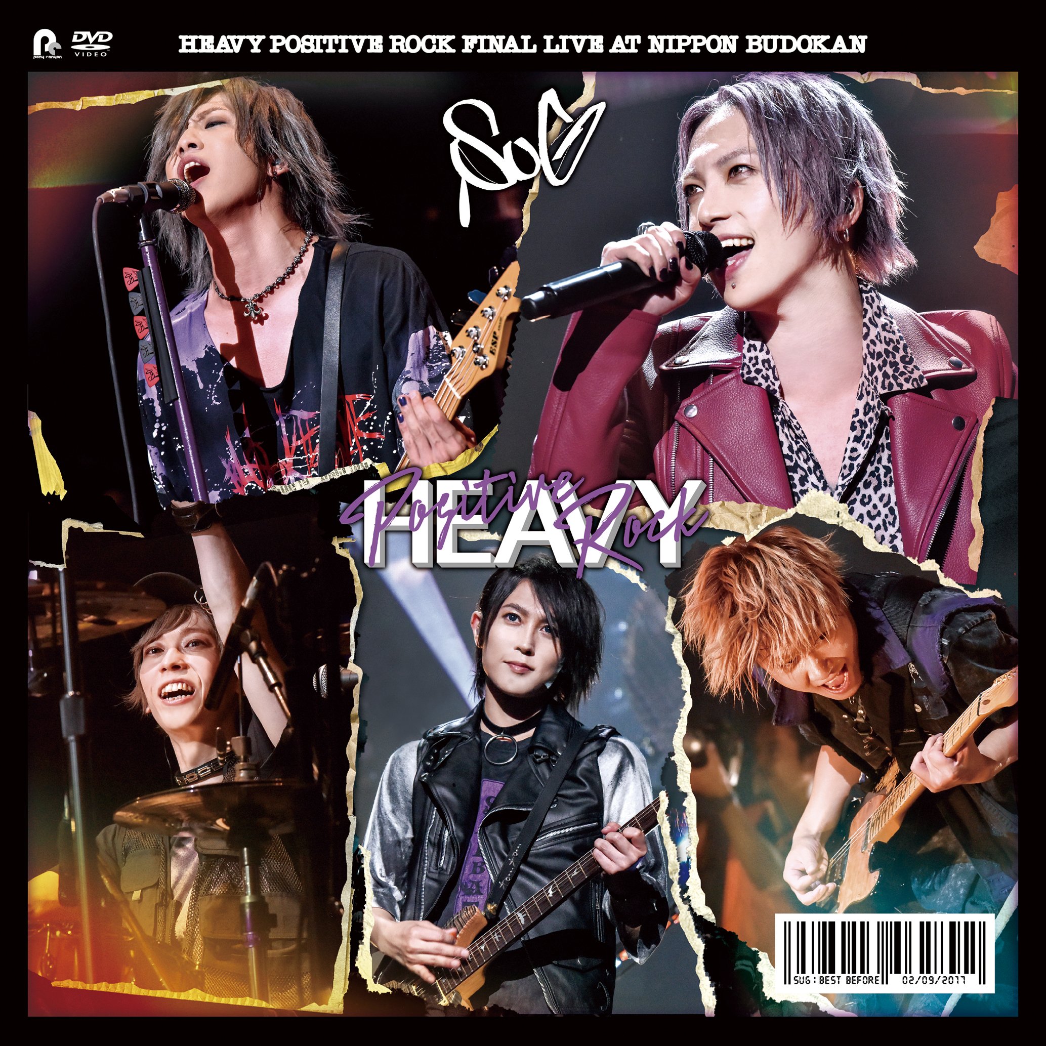【中古】【非常に良い】HEAVY POSITIVE ROCK FINAL LIVE AT NIPPON BUDOKAN [DVD]