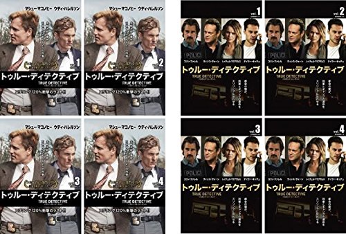 【中古】【非常に良い】TRUE DETECTIVE トゥルー・ディテクティブ 全4巻 + シーズン2 全4巻 [レンタル落ち] 全8巻セット [マーケットプレイスDVDセット商品]