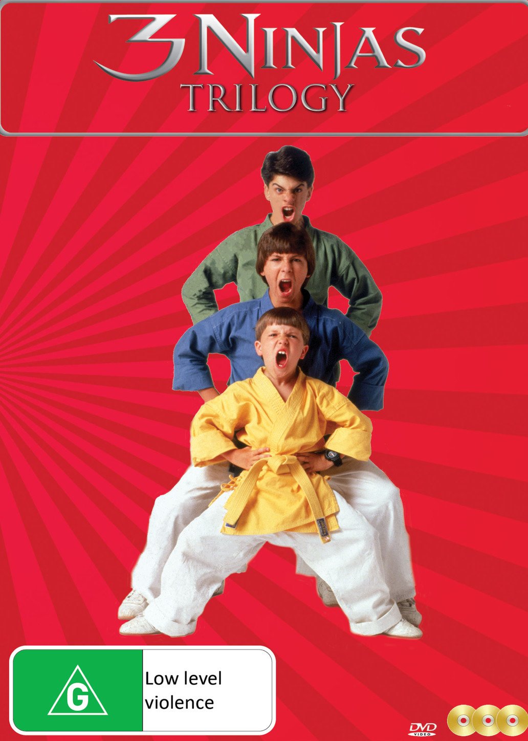 【中古】【非常に良い】3 Ninjas Trilogy [DVD]