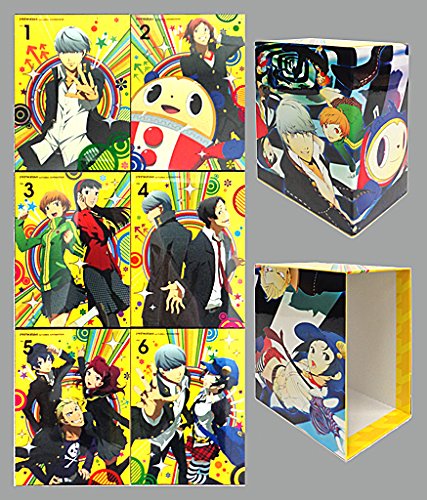 【中古】【非常に良い】ペルソナ4 ザ・ゴールデン （完全生産限定版） 全6巻セット 全巻収納BOX付き 【マーケットプレイス blu-rayセット】