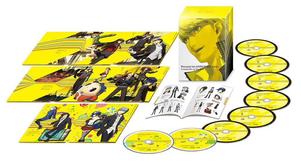 【中古】【非常に良い】Persona4 the ANIMATION Series Complete Blu-ray Disc BOX(完全生産限定版)