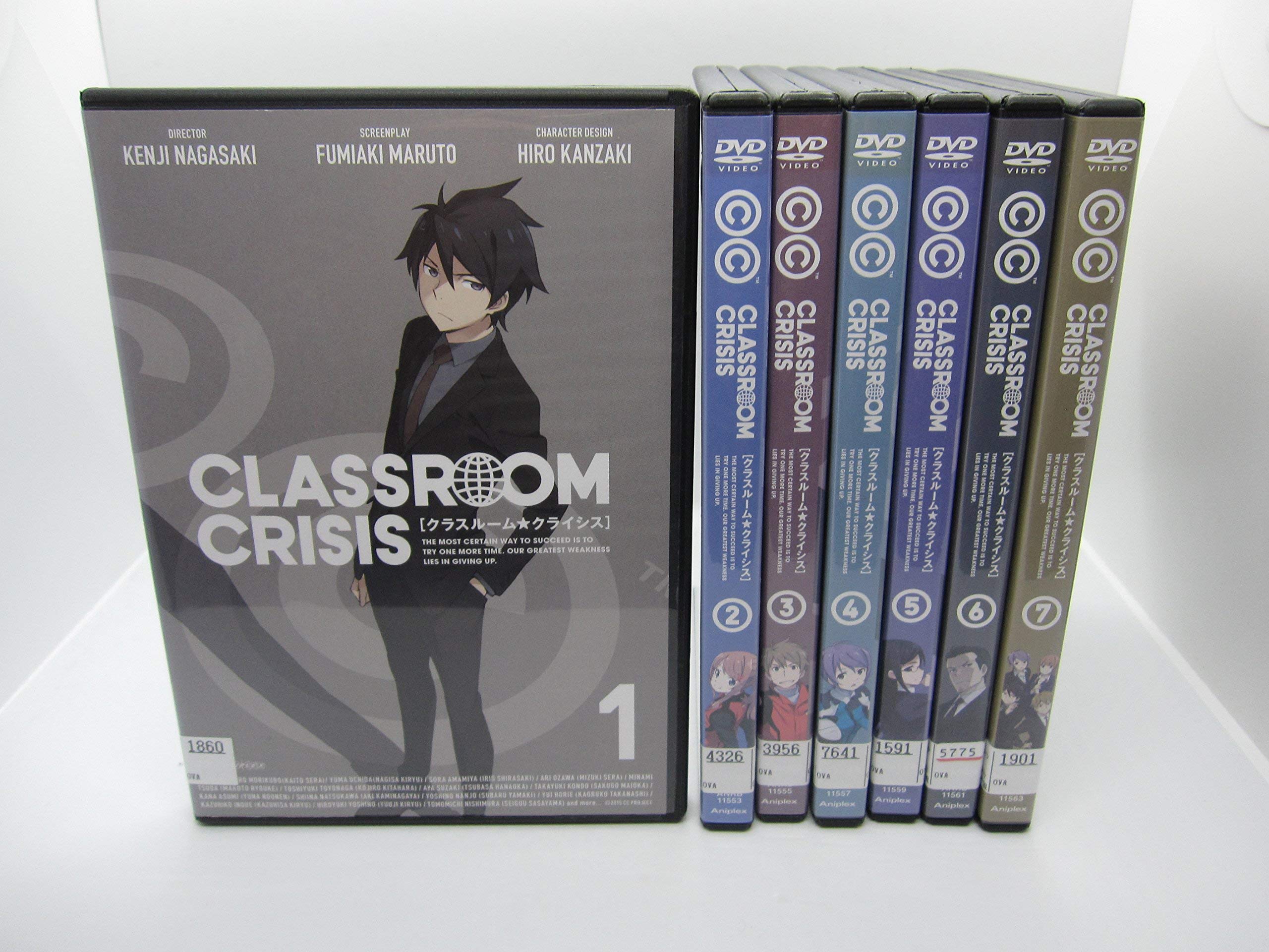 【中古】【非常に良い】Classroom☆Crisis（クラスルーム☆クライシス） [レンタル盤] 全7巻セット [マーケットプレイスDVDセット商品]