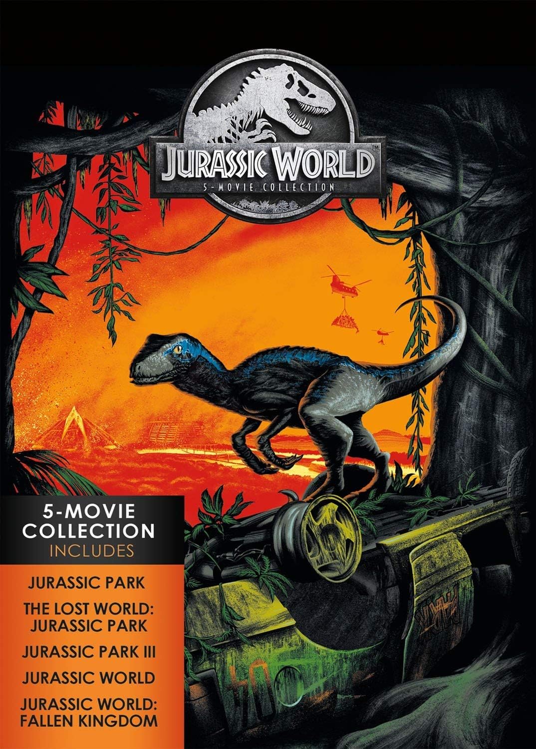 【中古】【非常に良い】Jurassic World: 5-Movie Collection [DVD]｜ドリエムコーポレーション