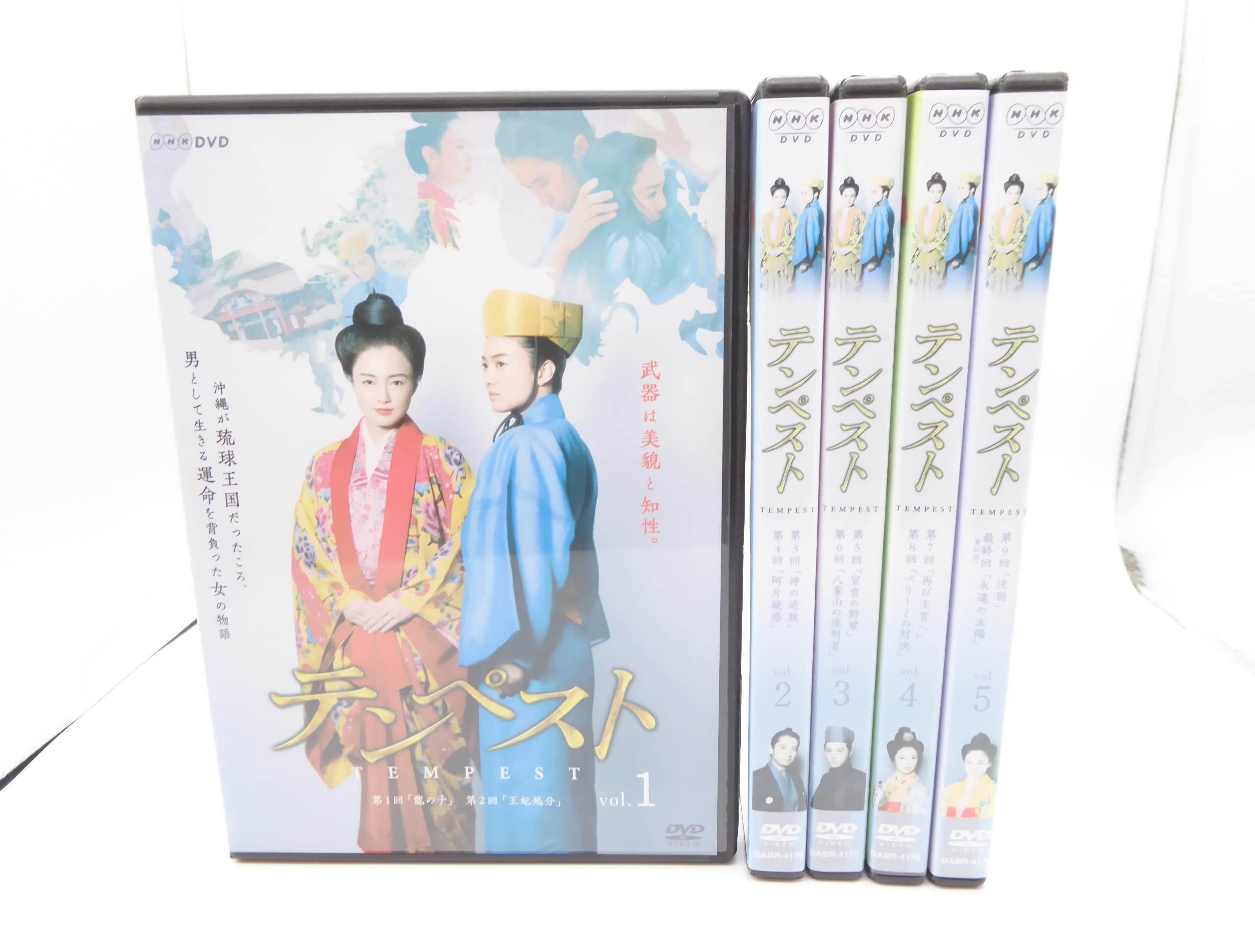 【中古】【非常に良い】テンペスト [レンタル落ち] 全5巻セット [マーケットプレイスDVDセット商品]