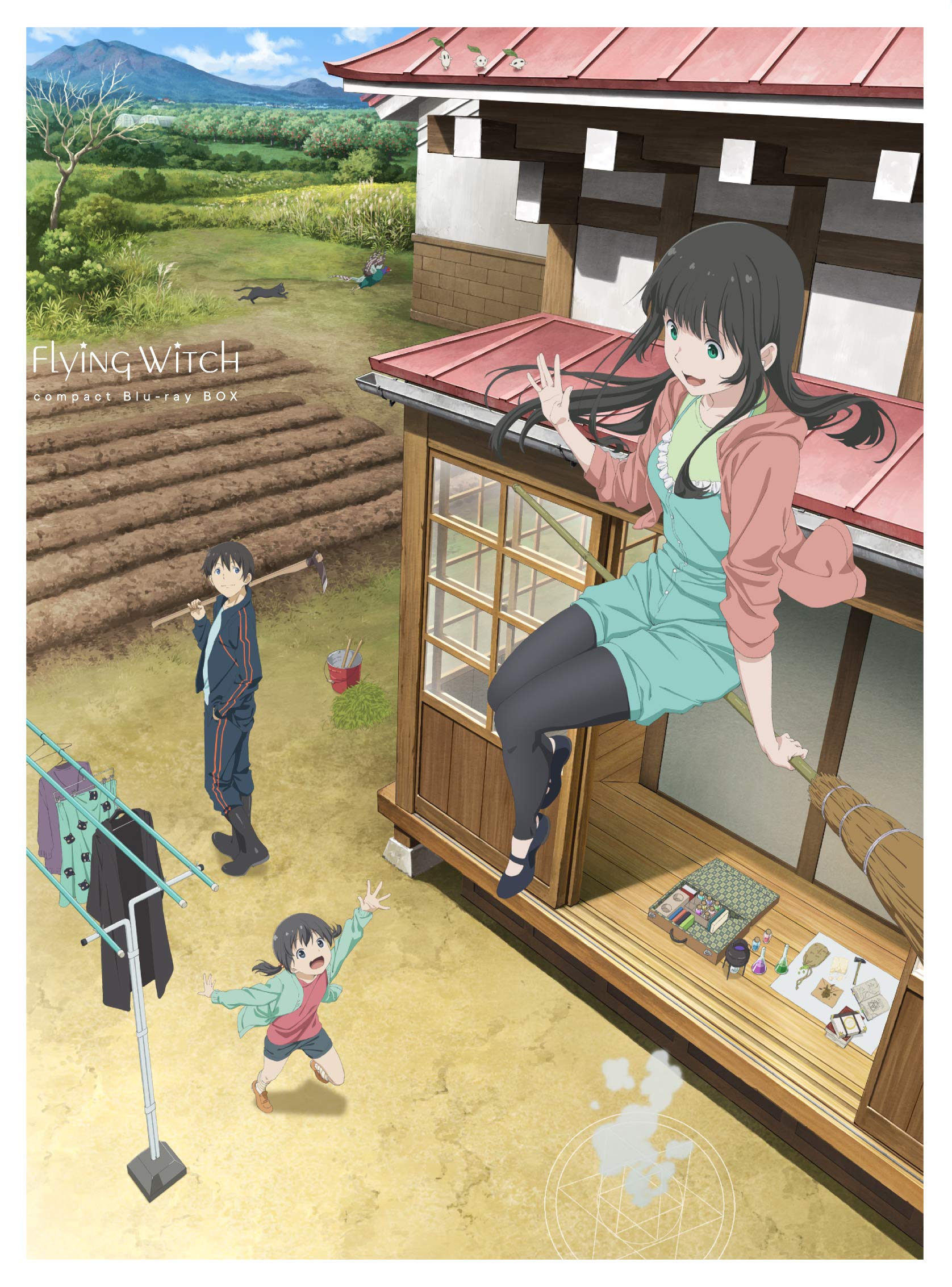【中古】【非常に良い】ふらいんぐうぃっち コンパクト Blu-ray BOX｜ドリエムコーポレーション