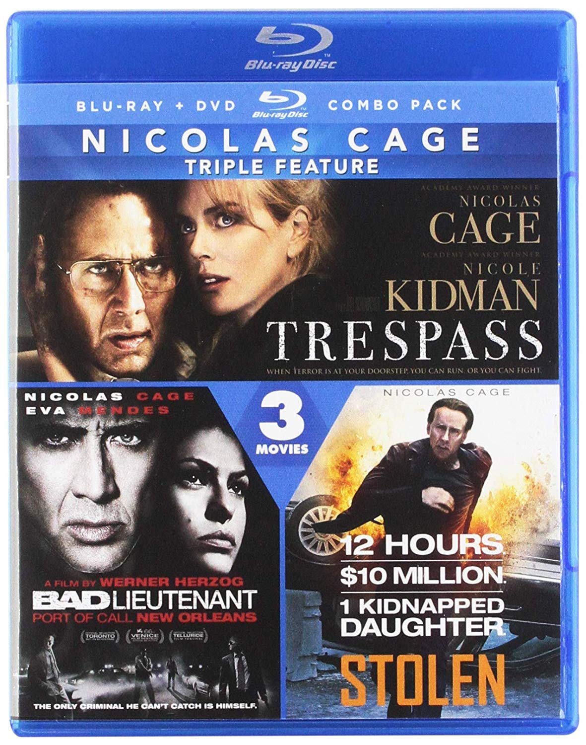 【中古】【非常に良い】Nicolas Cage Triple Feature [Blu-ray]