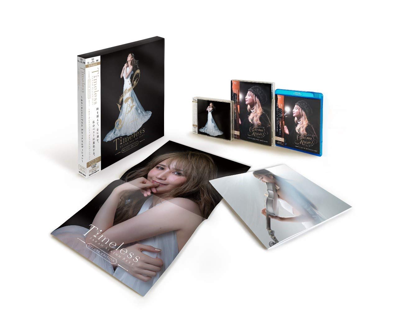 【中古】【非常に良い】「Timeless~サラ・オレイン・ベスト」 完全生産数量限定スペシャルBOX(DVD+Blu-ray Disc付)｜ドリエムコーポレーション