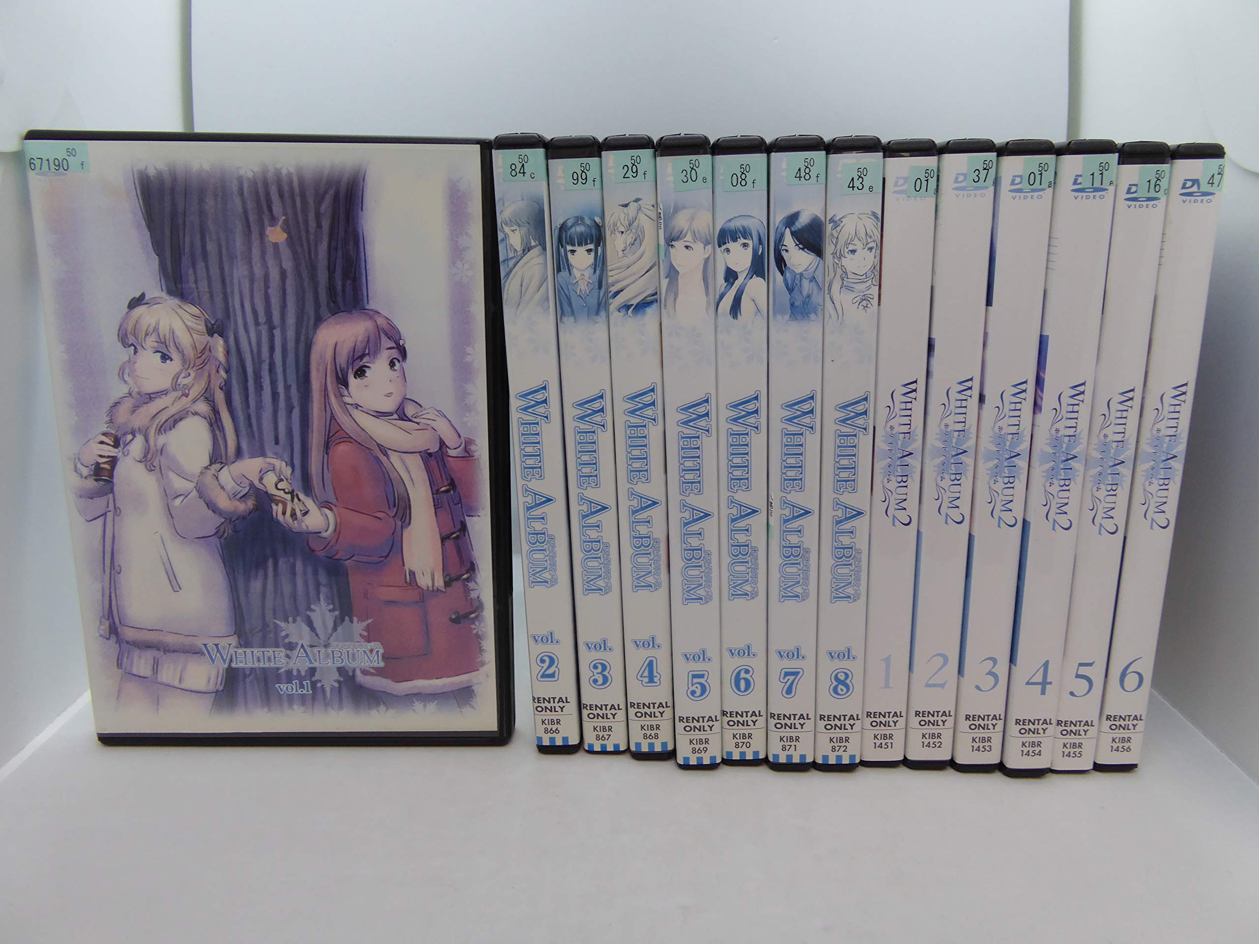 【中古】【非常に良い】WHITE ALBUM ホワイト アルバム 全8巻 + 2 全6巻 [レンタル落ち] 全14巻セット [マーケットプレイスDVDセット商品]