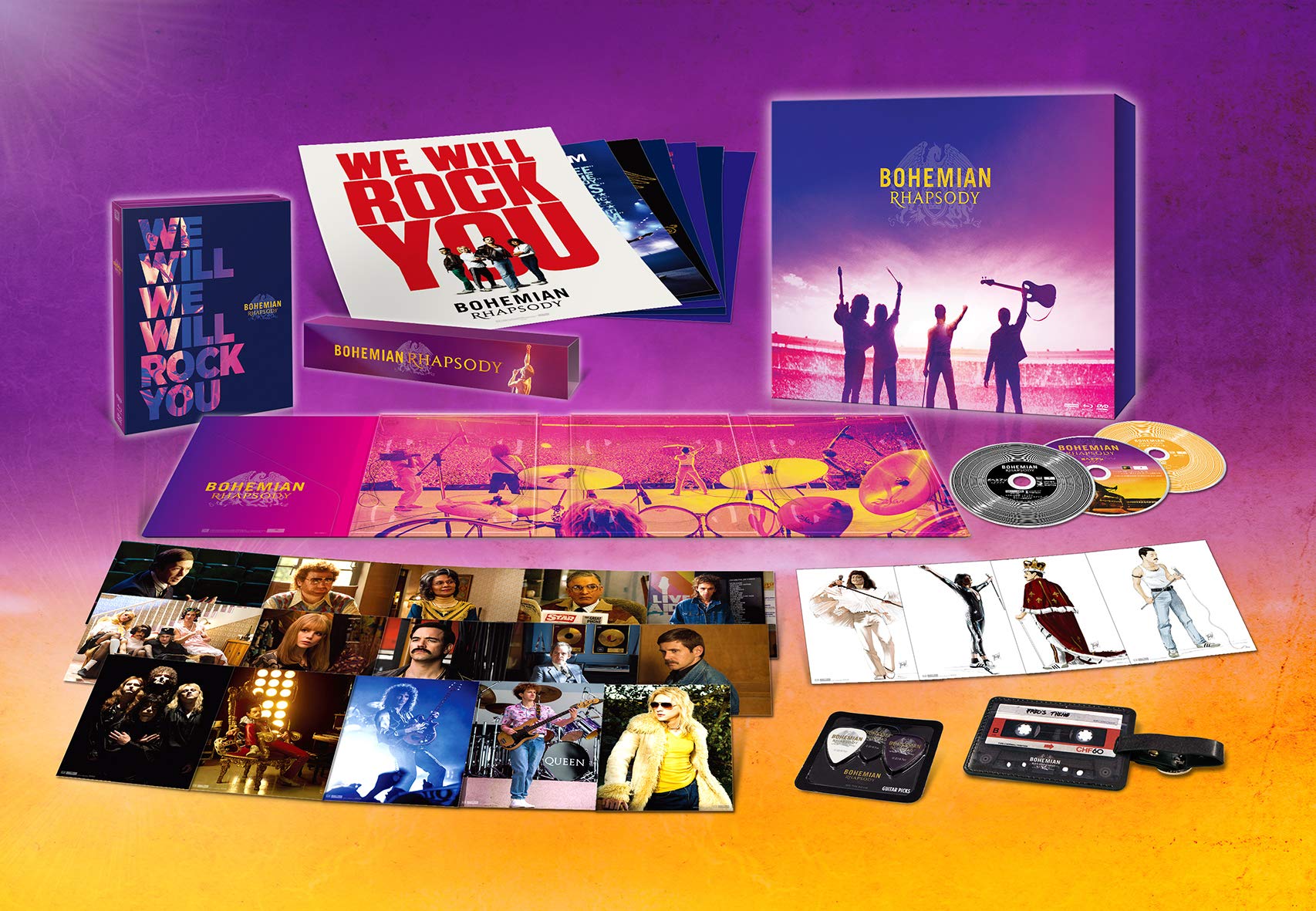 【中古】【非常に良い】ボヘミアン・ラプソディ 日本限定アルティメットBOX (3枚組)[4K ULTRA HD＋Blu-ray＋DVD]