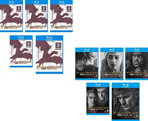 【中古】【非常に良い】ゲーム・オブ・スローンズ 第三章 戦乱の嵐 前編 + 第四章 戦乱の嵐 後編 ブルーレイディスク [レンタル落ち] 全10巻セット [マーケットプレイスDVDセット商品]