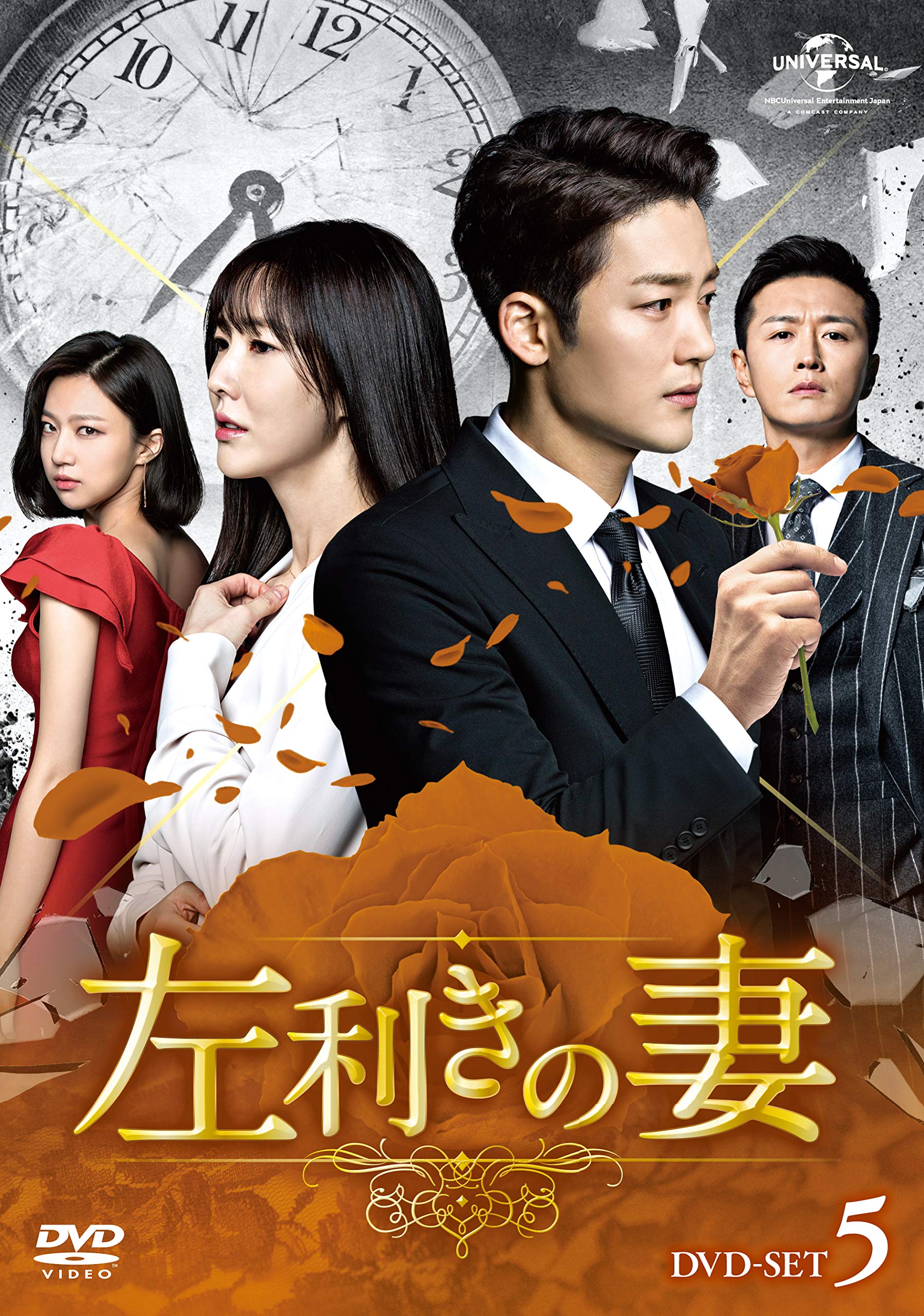 【中古】【非常に良い】左利きの妻 DVD-SET5