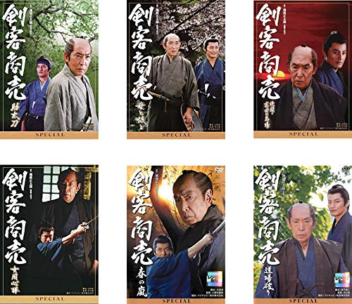 【中古】【非常に良い】剣客商売 スペシャル 助太刀、母と娘と、決闘・高田の馬場、女用心棒、春の嵐、道場破り、 [レンタル落ち] 全6巻セット [マーケットプレイスDVDセット商品]｜ドリエムコーポレーション