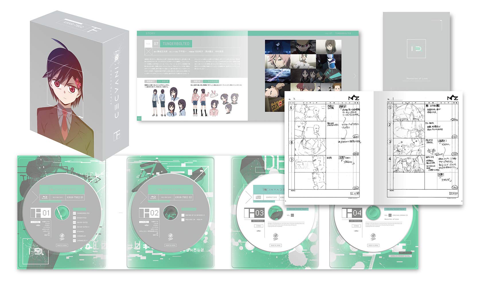 【中古】【非常に良い】ID:INVADED イド:インヴェイデッド Blu-ray BOX 下巻｜ドリエムコーポレーション