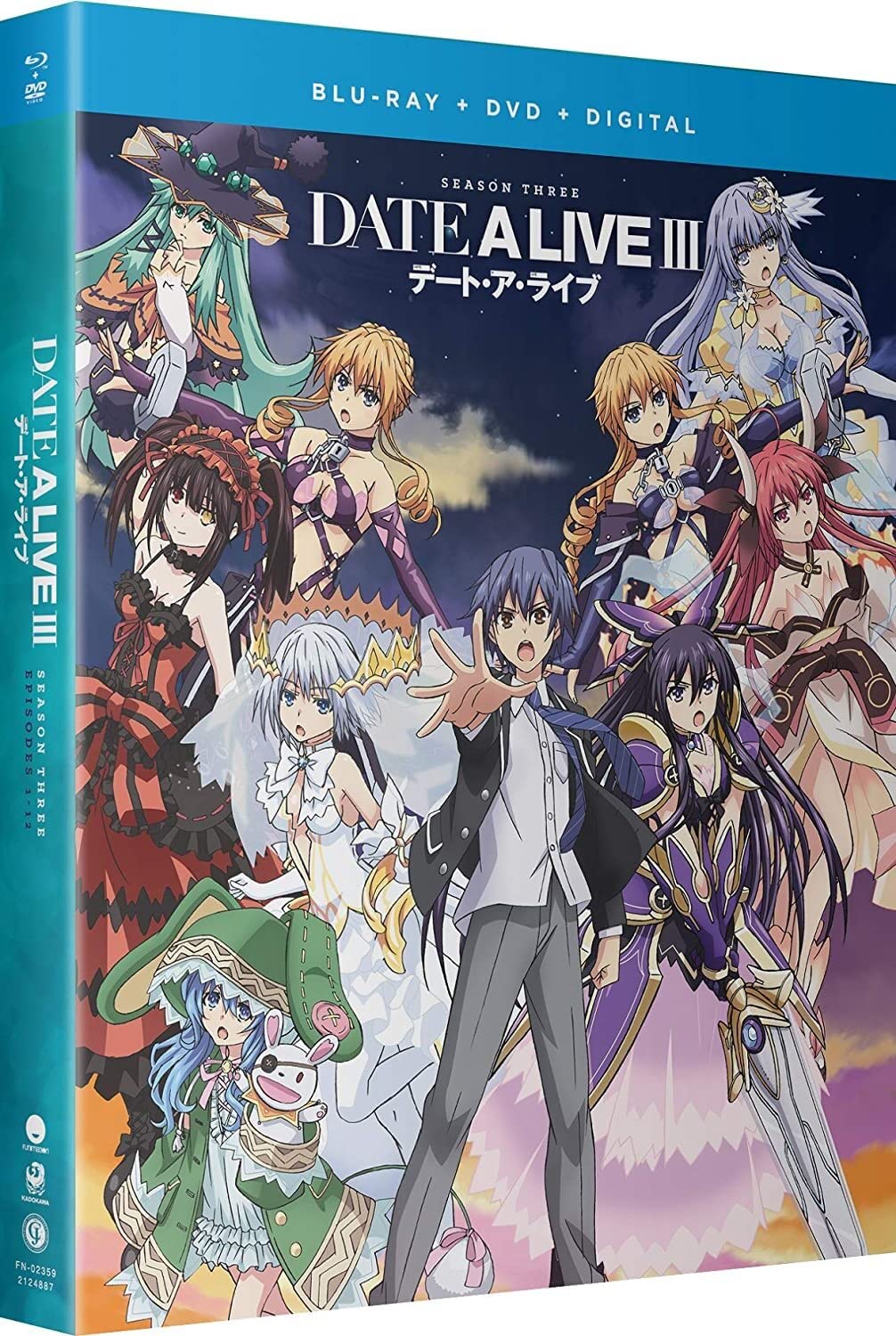 【中古】【非常に良い】Date A Live III: Season Three [Blu-ray]