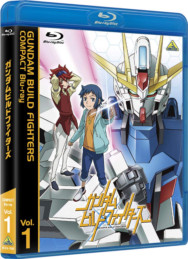【中古】【非常に良い】ガンダムビルドファイターズ COMPACT Blu-ray Vol.1