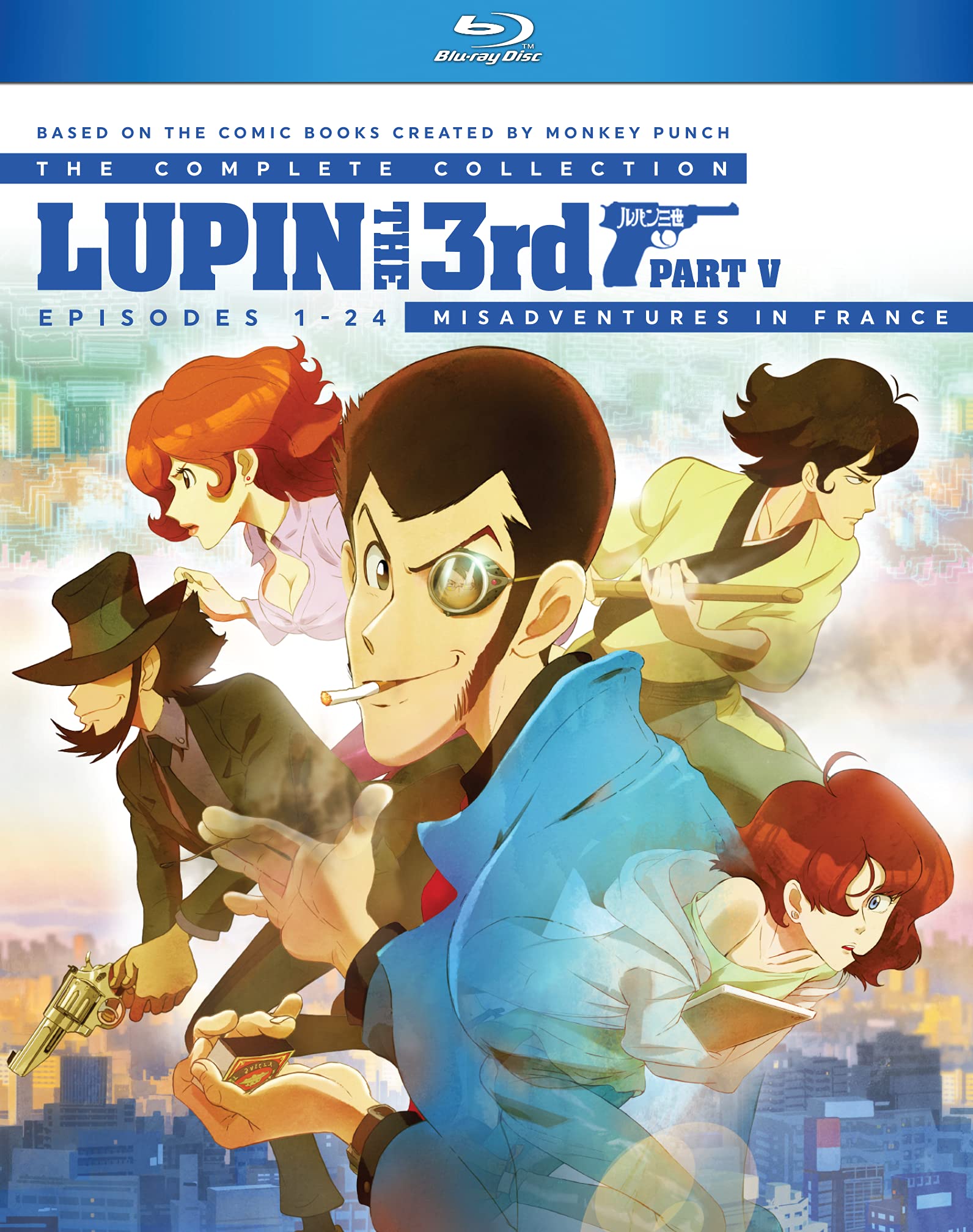 【中古】【非常に良い】ルパン三世 PART5 コンプリート （全24話＋OVA）北米版 Blu－ray （国内プレーヤーで再生可能）