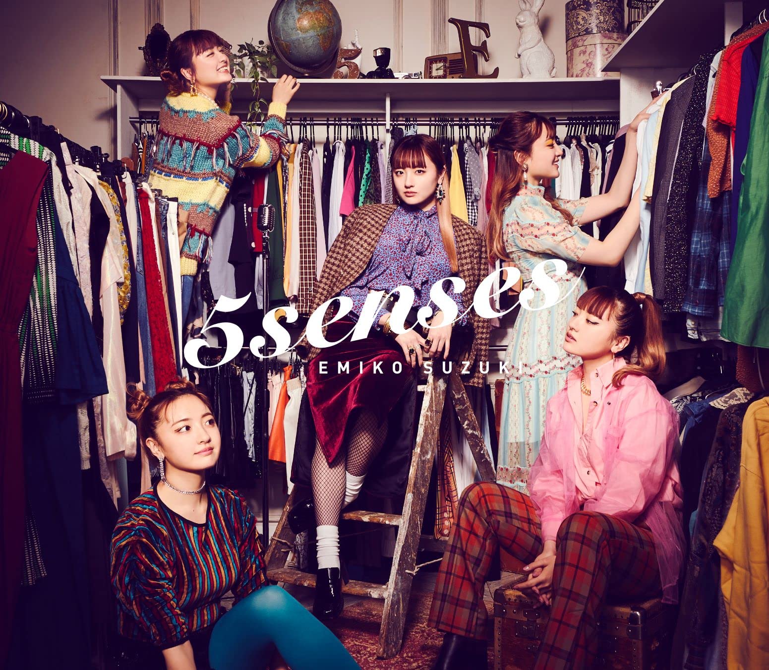 【中古】【非常に良い】5 senses(CD2枚組+DVD)(盤)
