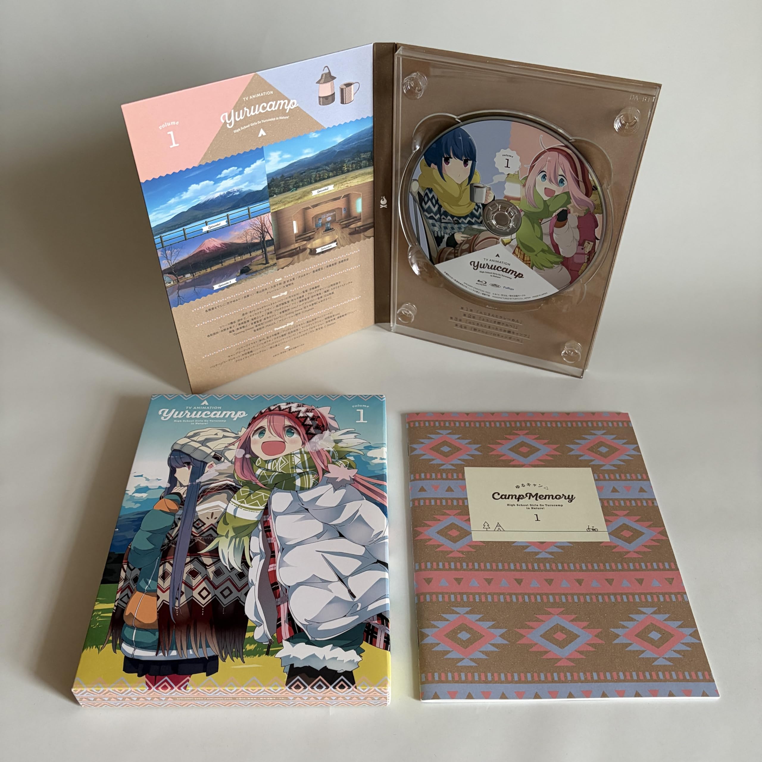 【中古】【非常に良い】【Blu-ray】「ゆるキャン△」 盤 全3巻セット(全巻収納BOX付き)|ドリエムコーポレーション