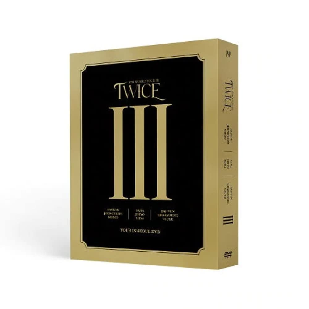 【中古】【非常に良い】Twice 4th World Tour III in Seoul - incl. 144pg Photobook 9pc Photocard Set 3pc Polaroid Set + Mini