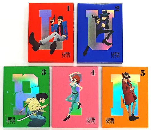 【中古】【非常に良い】【Blu-ray】ルパン三世 PART5 全5巻セット