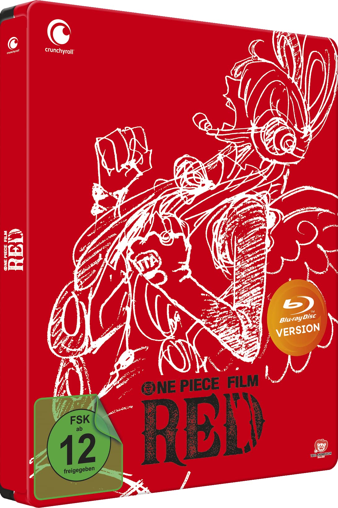 【中古】【非常に良い】One Piece: Red - 14. Film - [Blu-ray] Steelbook