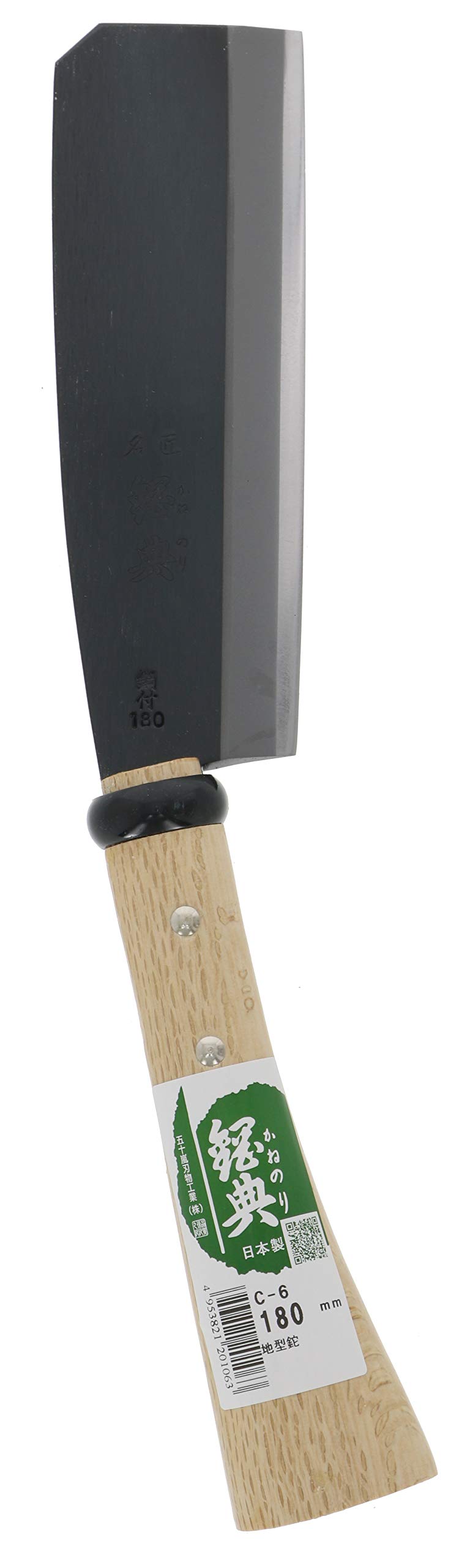 【中古】【非常に良い】五十嵐刃物工業 鋼典 鋼付 地型鉈 180mm C-6 シルバー