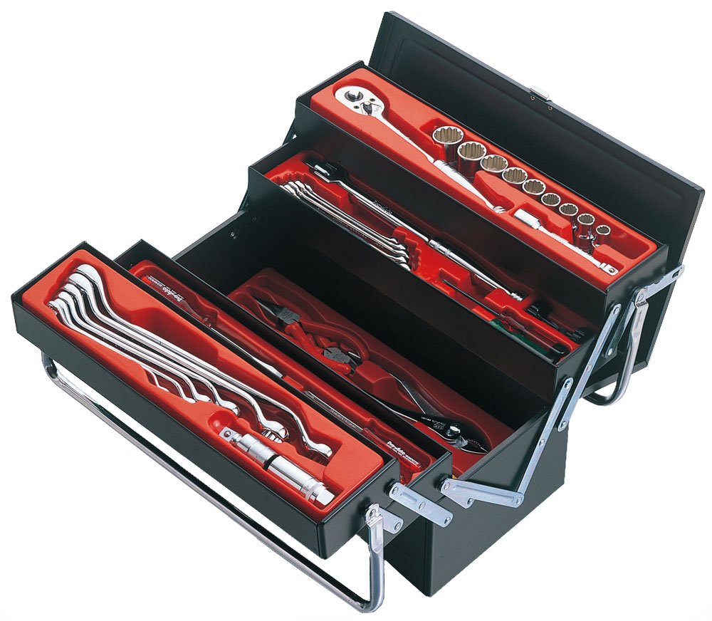【中古】【非常に良い】SEK 1/2DR.43PC.整備用ツールキット MB401｜ドリエムコーポレーション