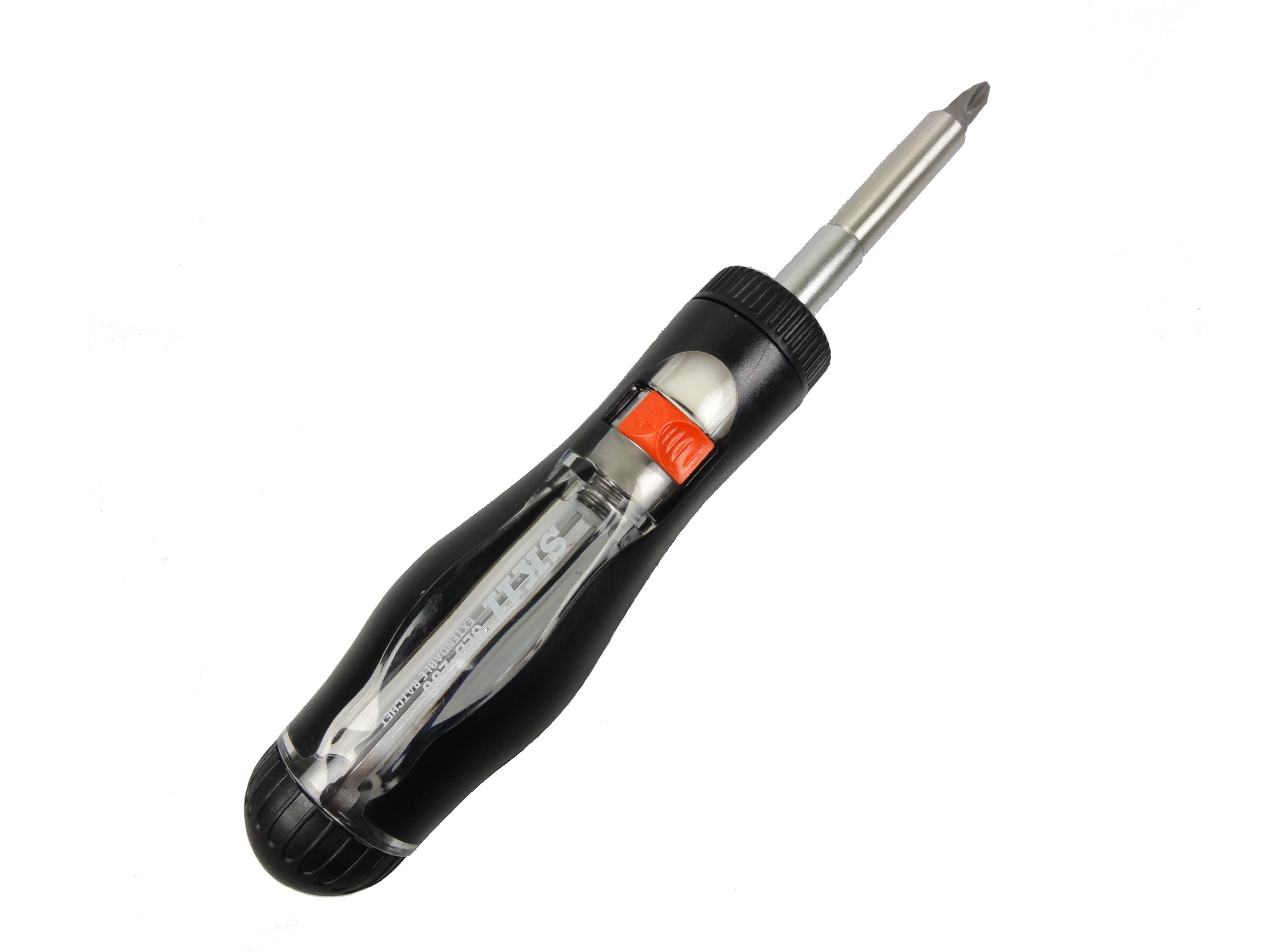 【中古】【非常に良い】SK11(エスケー11) 奥まった所に 伸縮式 ラチェットドライバー 12pcs 軸長80~150mm SED-230