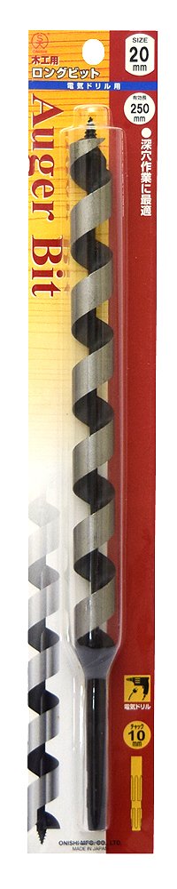 【中古】【非常に良い】大西工業 ロングビット（NO．３） 20mm