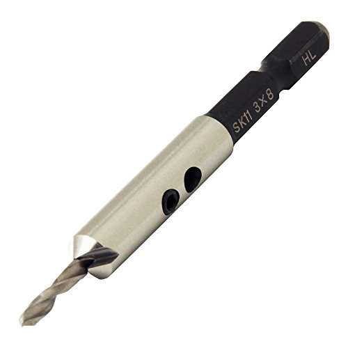 【中古】【非常に良い】SK11(エスケー11) 六角軸 ハイス皿取錐 サッシ用皿ネジM4用 頭径6mm SHSD-1