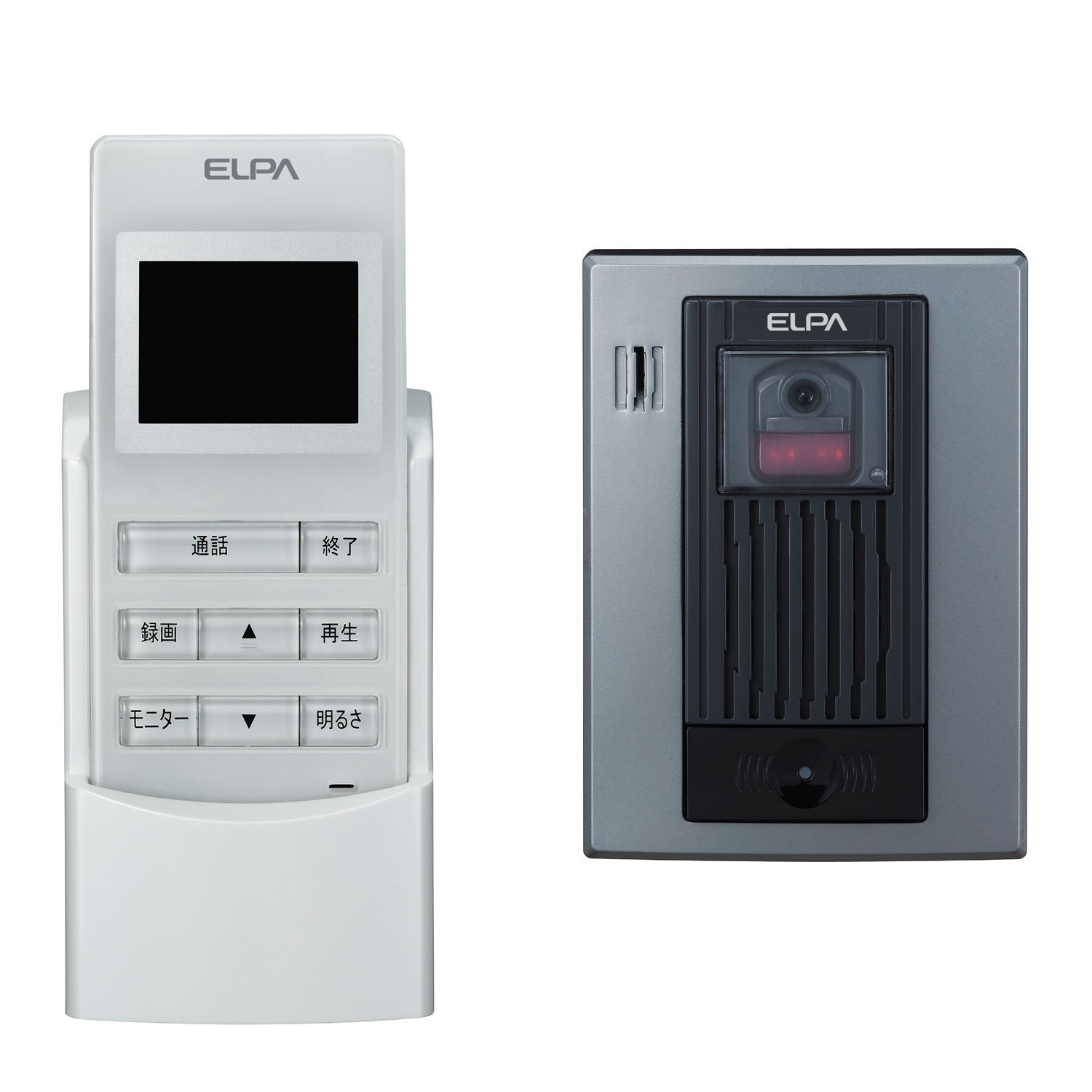 【中古】【非常に良い】ELPA ワイヤレステレビドアホン WDP-100