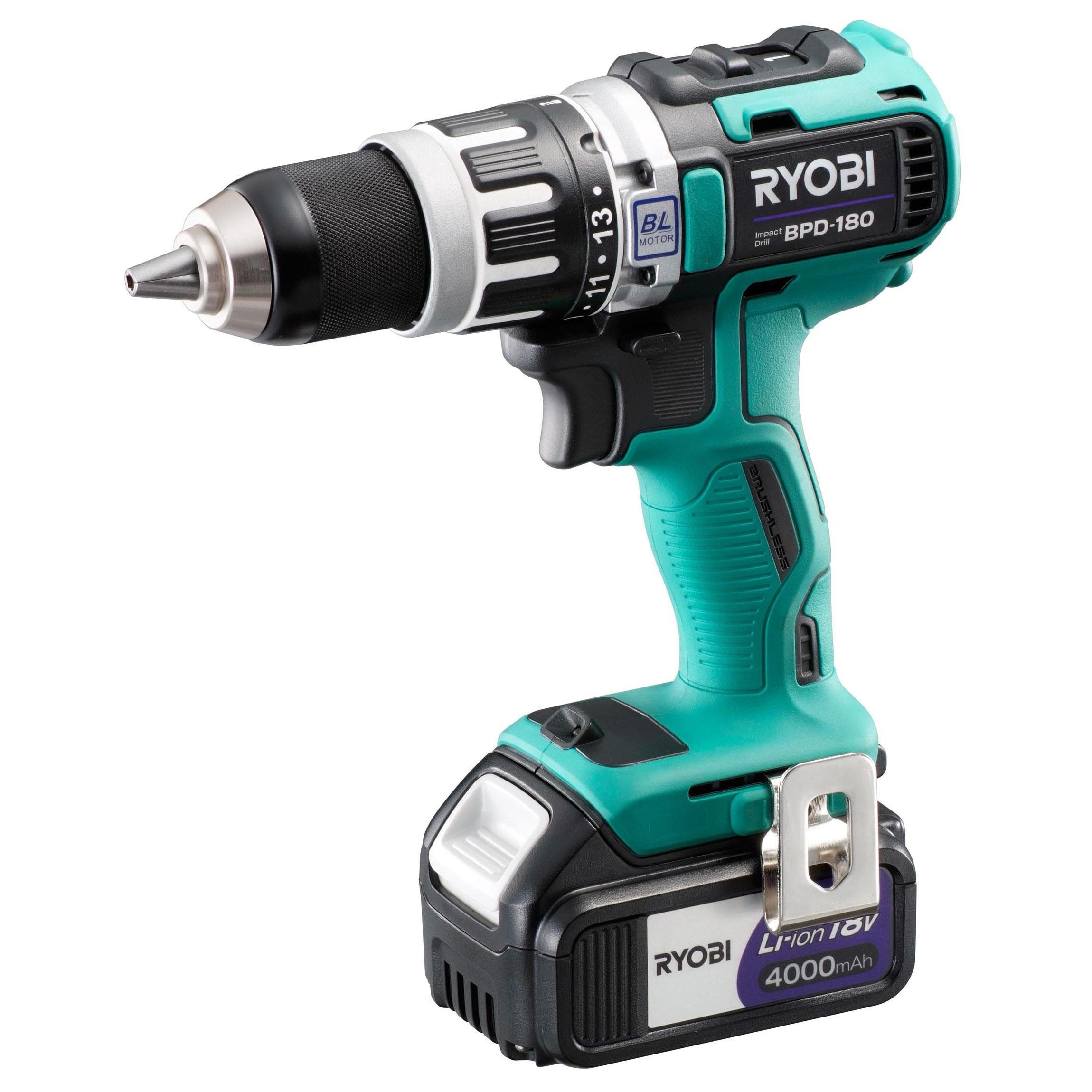 【中古】【人並み外れたに好いたらしい】リョービ(RYOBI) 申し受ける式振りまわすドライバドリル 18V BPD-180 688803A その他-花・ガーデン・DIY