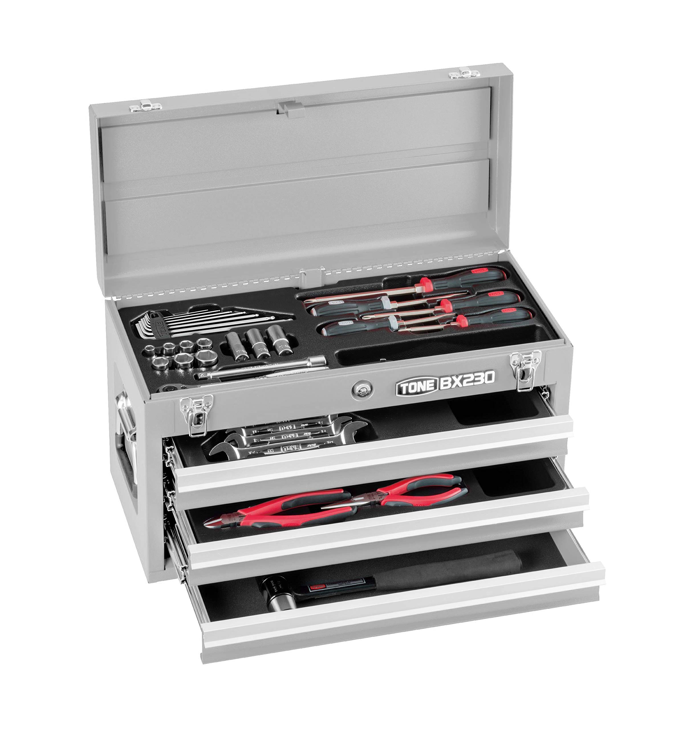 【中古】【人並み外れたに似つかわしい】トネ(TONE) 手道具仕掛ける TSA352SV 差込角9.5粍(3/8) しろがね色 認知的内容38点