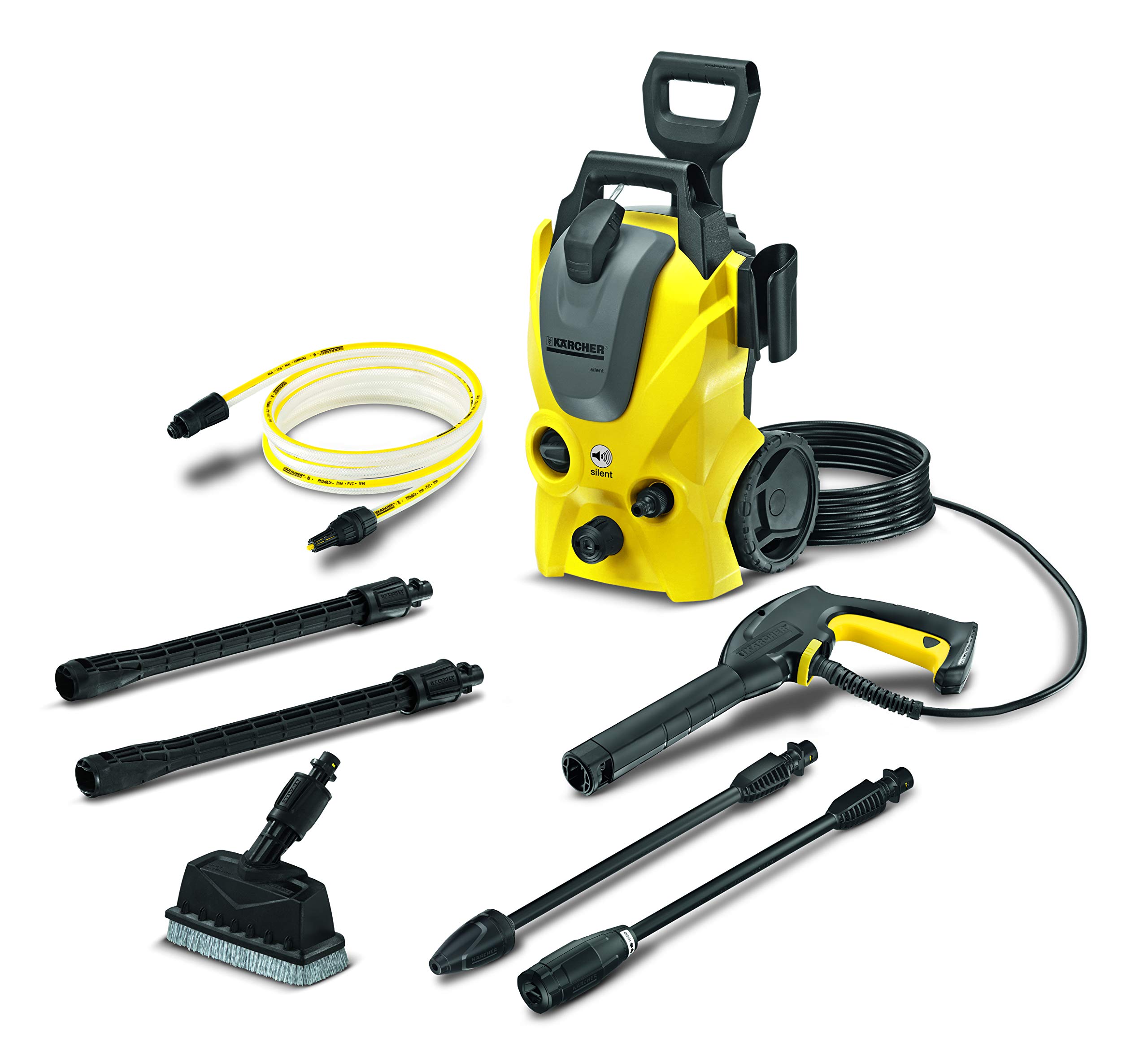 【中古】【非常に良い】【旧モデル】ケルヒャー(Karcher) 高圧洗浄機 K3 サイレントベランダ (60Hz) 1.601-449.0