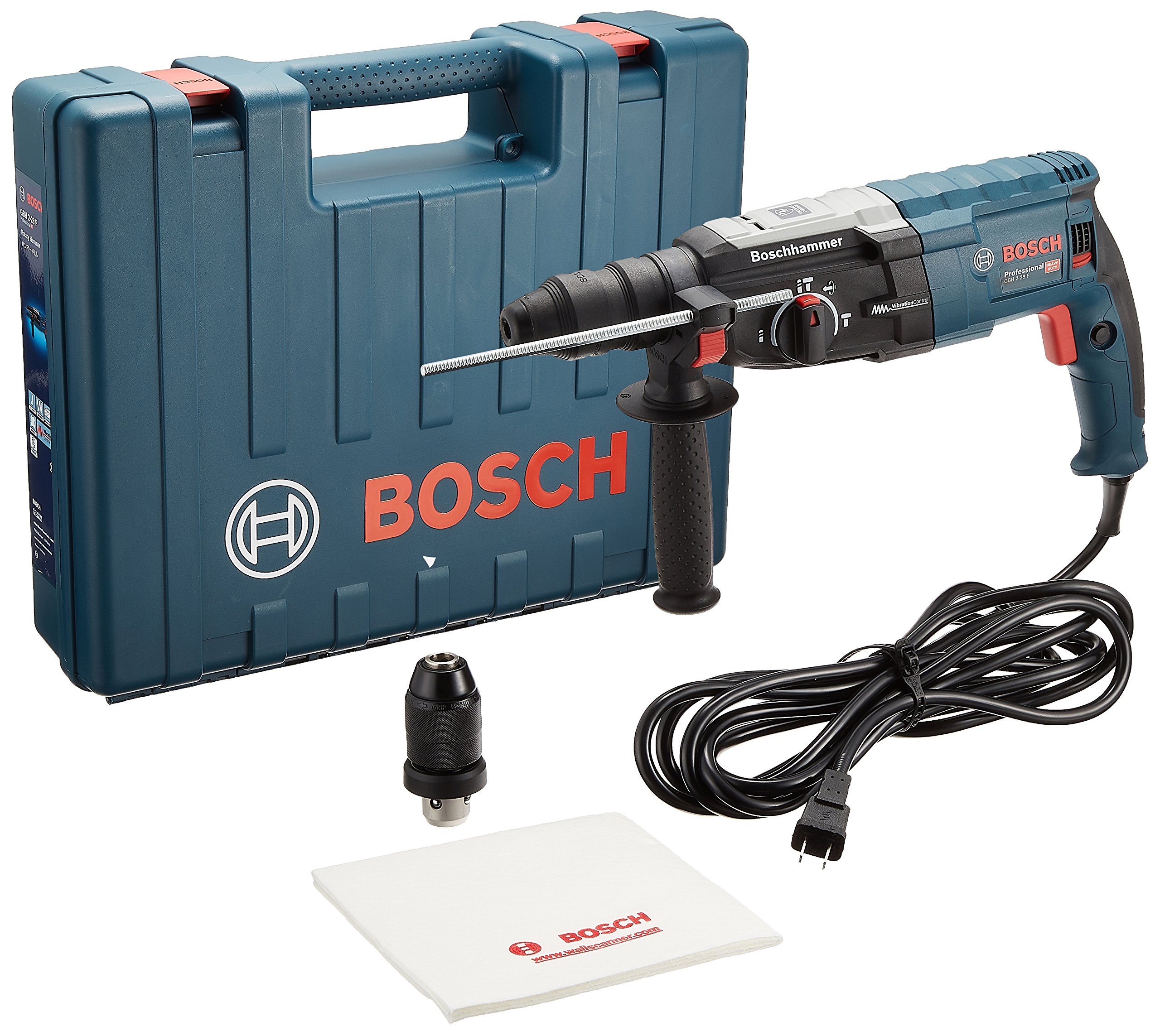 【中古】【非常に良い】Bosch Professional(ボッシュ) SDSプラスハンマードリル GBH2-28F コンクリート穴あけ:3.4-28mmφ