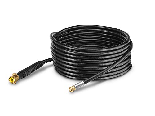 【中古】【非常に良い】【純正品】ケルヒャー(Karcher) 真鍮 パイプクリーニングホース 7.5m 26438800 ブラック